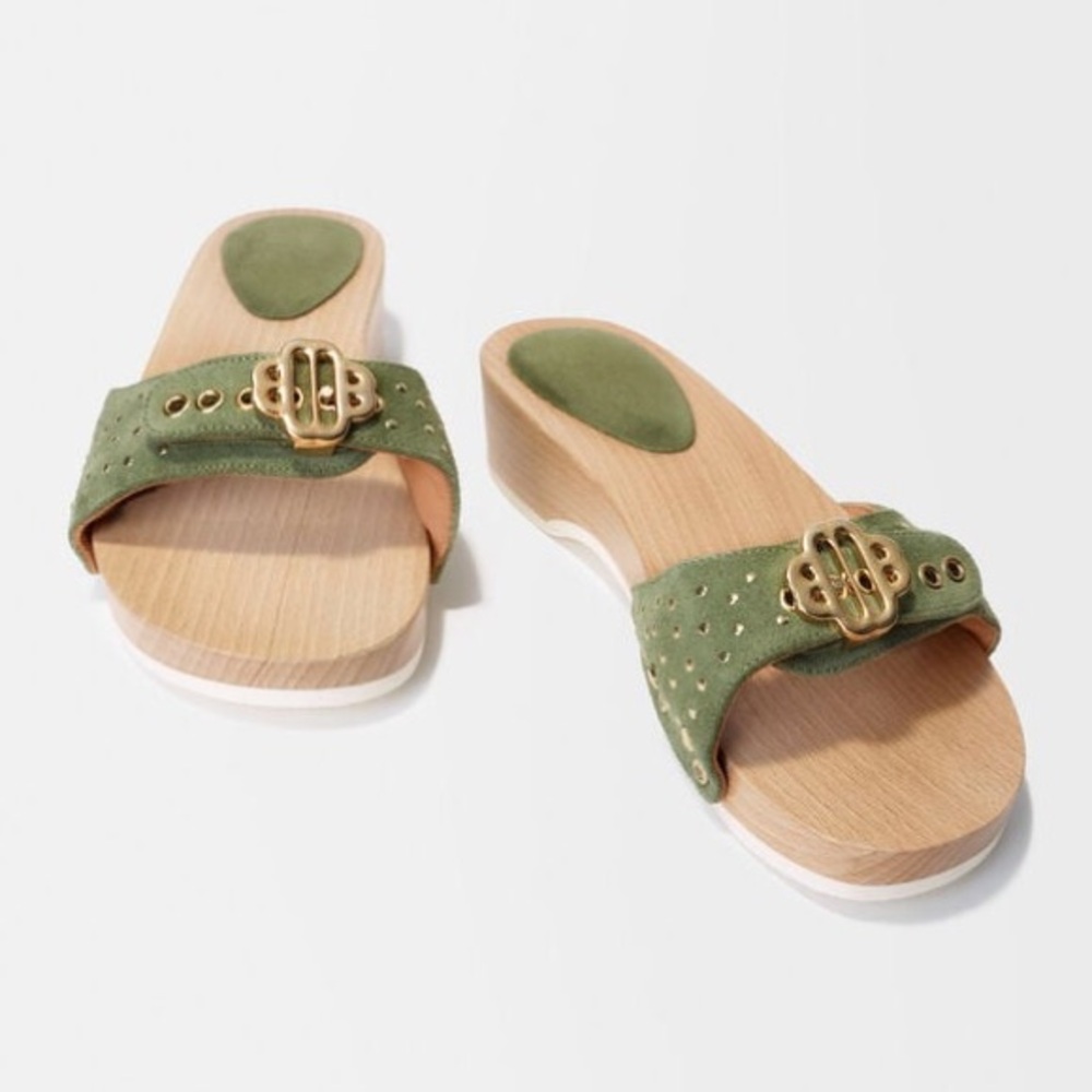 MAJE Suede Sandals